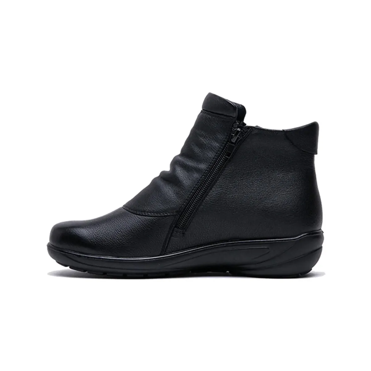 BOTIN  95210 IMPERMEABLE  PIEL NEGRA